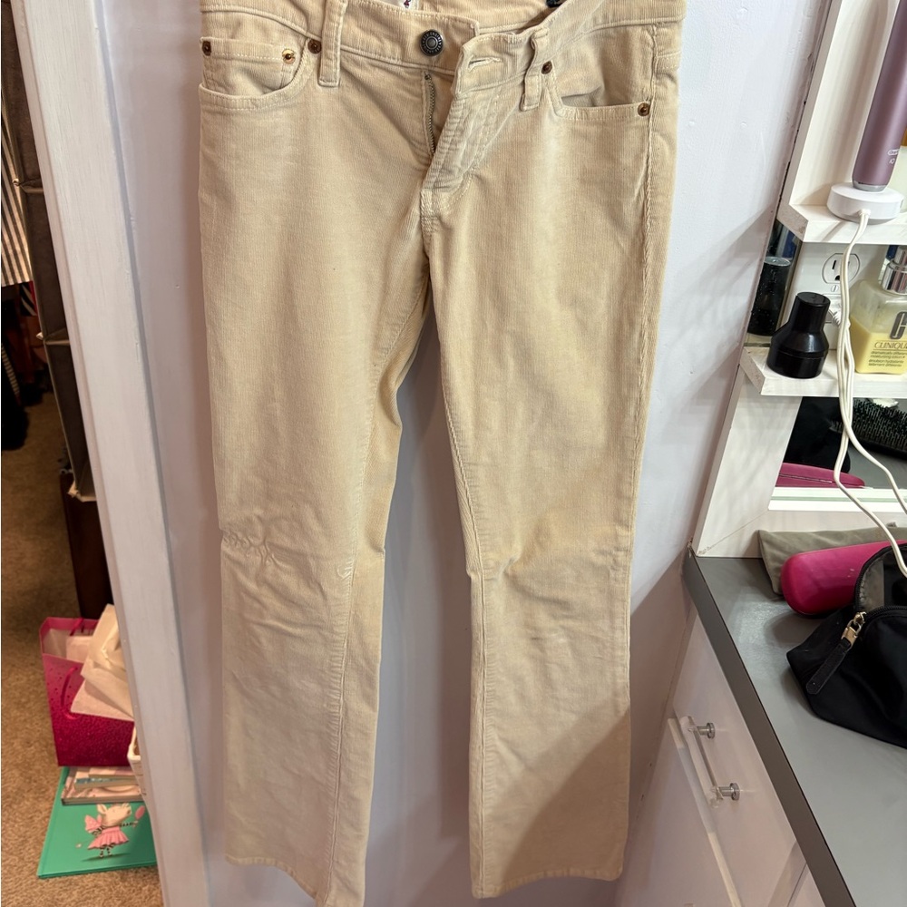 Red Engine Tan Bootcut Jeans